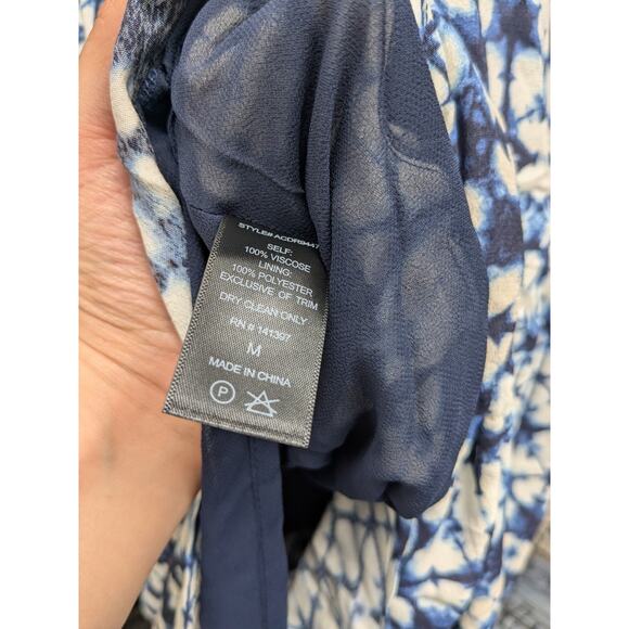 Anthropologie ASTR The Label Blue/ White Midi Dress Size Medium NWT - Picture 10 of 12